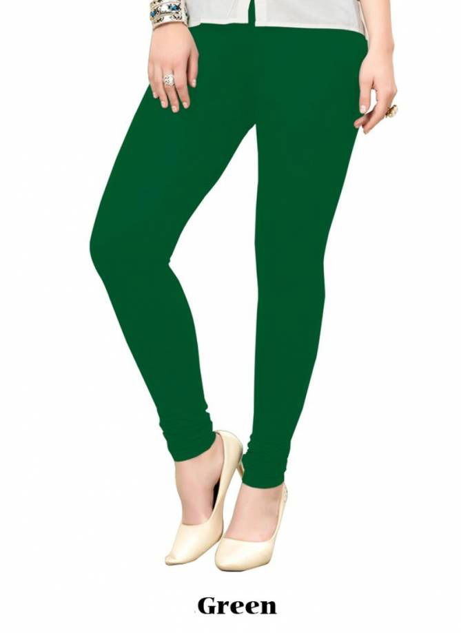 Regular Wear Plain Cotton Leggings Wholesale Collections